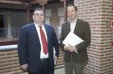 MIGUEL ANGEL CAMARA Y MIGUEL ANGEL GONZÁLEZ. PRESIDENTE Y VICEPRESIDENTE, COMISIÓN DE DEPORTES Y OCIO